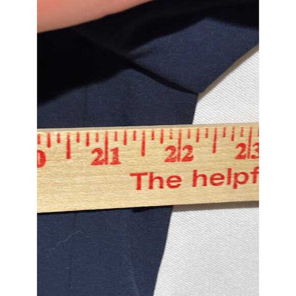 New Haggar Men’s Premium Stretch Blazer Suit Jacket Blue Slim Fit 42L work Class - Picture 8 of 12